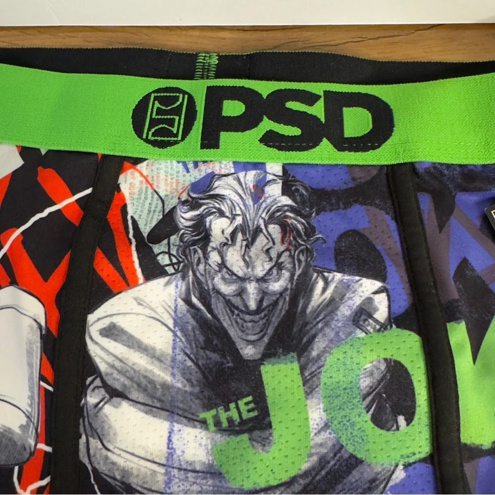 NWT PSD Joker DC Comics Boxer Briefs Men’s Size Large